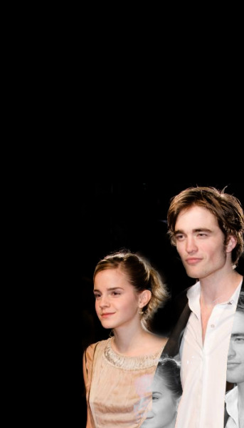 emma watson and robert pattinson. A nice image. Robert Pattinson