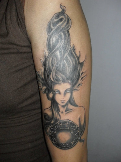 greek god tattoos. Greek Goddess of