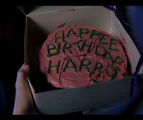 Happy Birthday Harry Potter Cake. Happy Birthday,. Harry Potter!