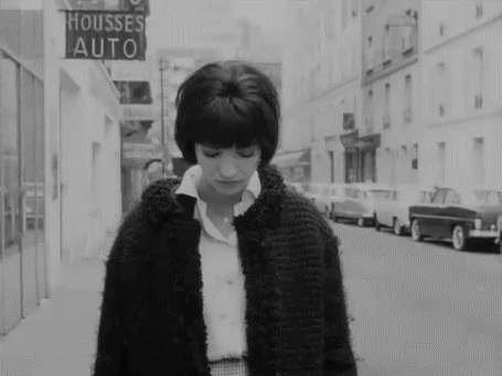bebelestrange:gifake: Vivre sa vie (1962, Jean-Luc Godard)