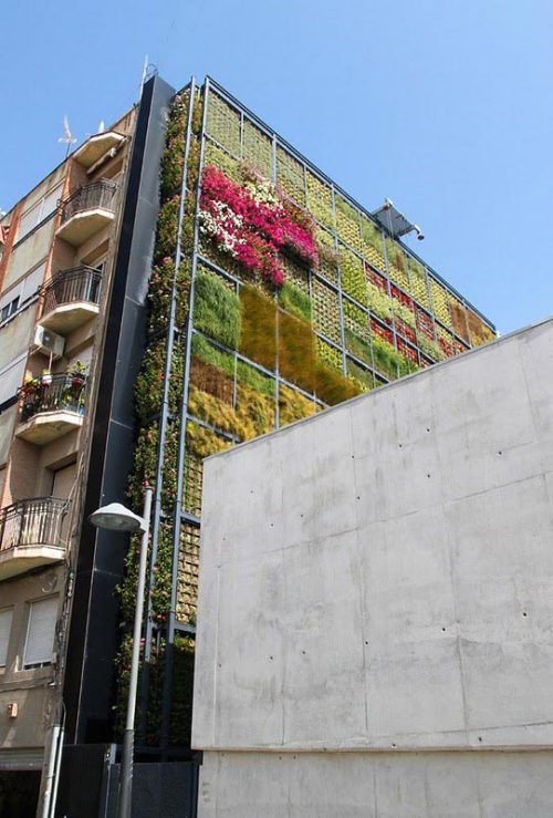 A Six-Story Vertical Garden in Southern Spain Green Style