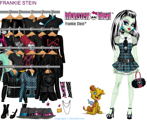 Dress my favourite Monster High girl on Stardoll