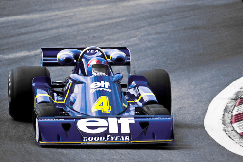goodoldvalves 1976 Spanish GP Tyrrell P34 Patrick Depailler I love the 