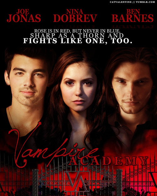 VAMPIRE ACADEMY movie poster Joe Jonas as Adrian Ivashkov