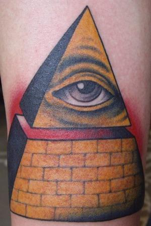 all seeing eye tattoo. All-seeing eye by Stizzo.