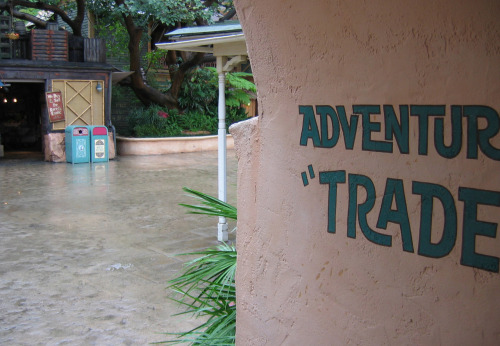 Disneyland, Adventureland, outside of Tropical Imports, 2005
