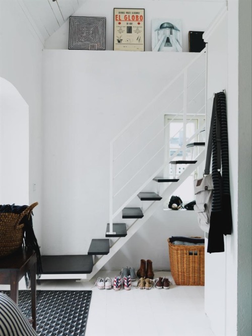 A home in Limhamn, Sweden. Photo by Peter Carlsson for Hus & Hem.