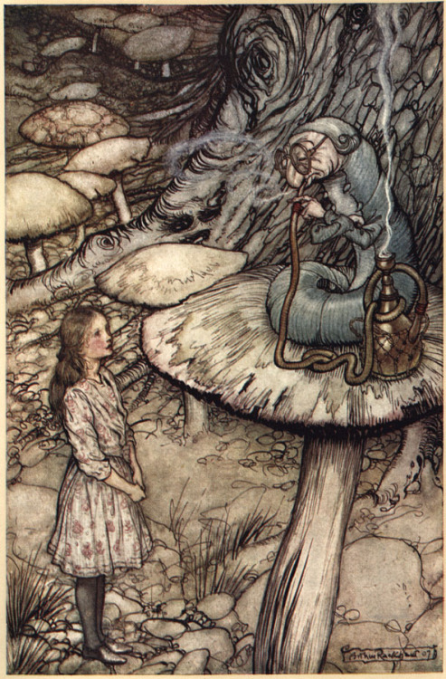 arthur rackham alice in wonderland. Alice in Wonderland by Arthur