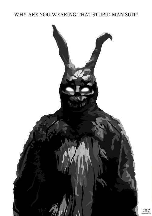 Tagged Donnie Darko Frank the bunny cult fan art illustration