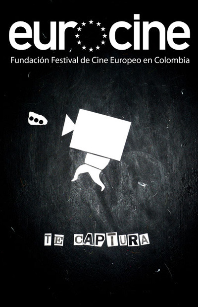 Propuesta de afiche para el concurso de Eurocine (festival de cine europeo en colombia), Bogotá, 2008
