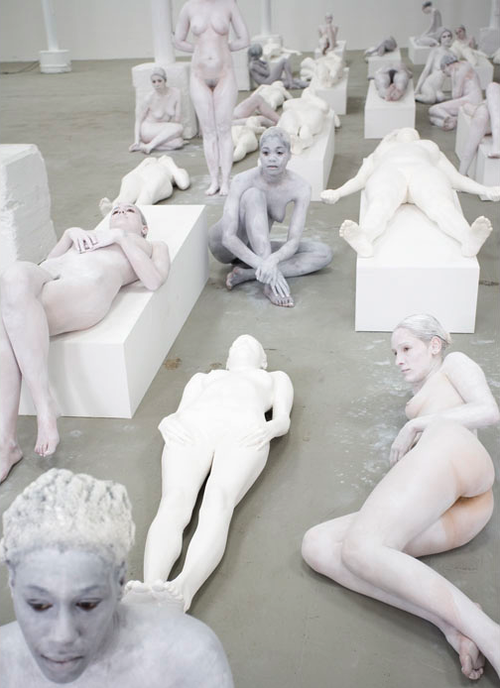 I 8217ve worked with Vanessa Beecroft on two major projects white 