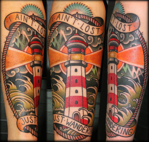 Posted 1 year ago Filed under tattoo nautical color lighthouse Notes