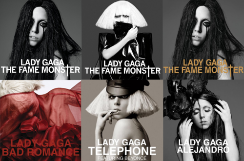 Lady Gaga Album Cover The Fame Monster. The Fame Monster album covers