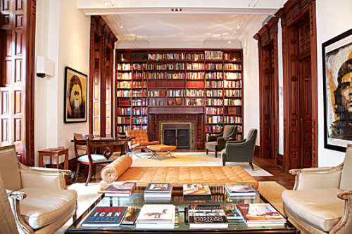 A Kindle Gets You Only So Far  - New York apartments with libraries