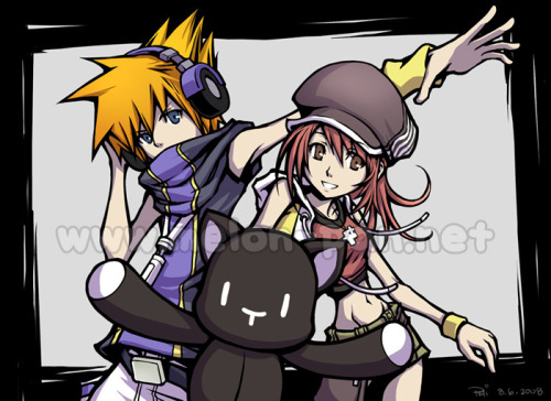 the world ends with you shiki misaki. Neku amp; Shiki from The World