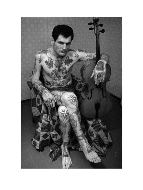  and the photos are a part of the Russian Criminal Tattoo Encyclopedia.