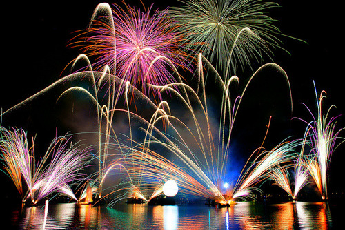 Eu escolhi os fogos de artifício porque me lembra muito o ano novo. E como o ano de 2011 acabou de chegar eu desejo a todos que esse ano venha cheio de boas surpresas, grandes realizações e, pra quem não tem, um grande amor, porque todos nós precisamos. Feliz 2011!!!!!!