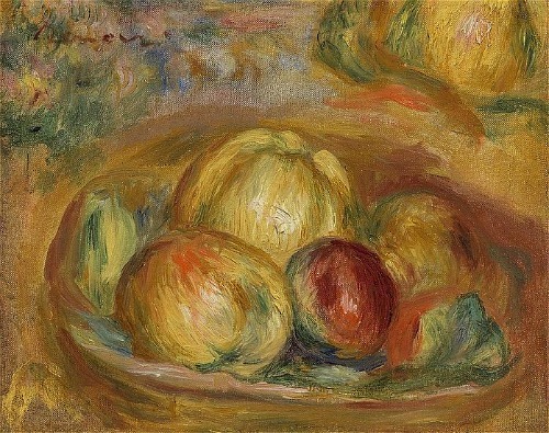 Auguste Renoir Still Life. Pierre-Auguste Renoir Apple