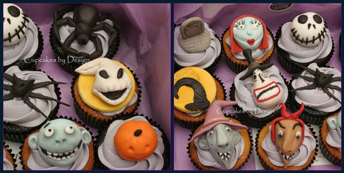 Nightmare Before Christmas Cupcakes (by Dot Klerck and Grace Stevens )