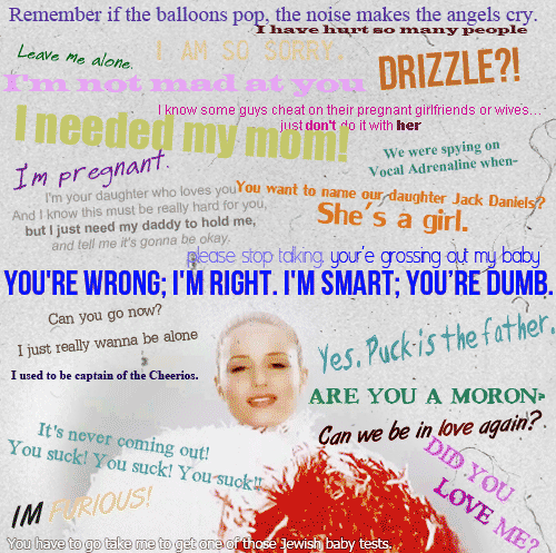 Quinn Fabray quotes. posted 8 months ago with 734 notes