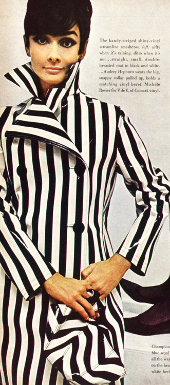 Audrey Hepburn in Vogue Magazine