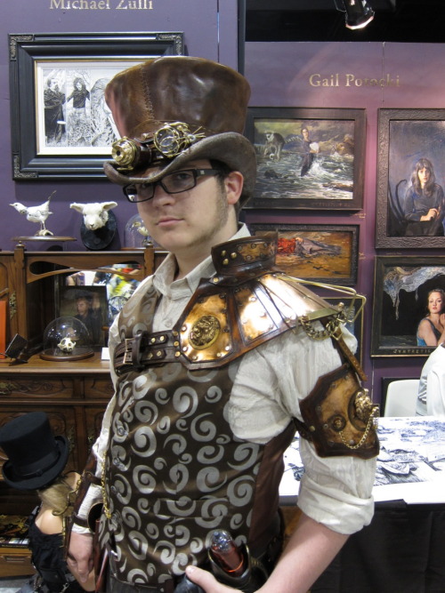 Reblogged From dos4 Tags steampunk guy man top hat goggles cyberpunk 