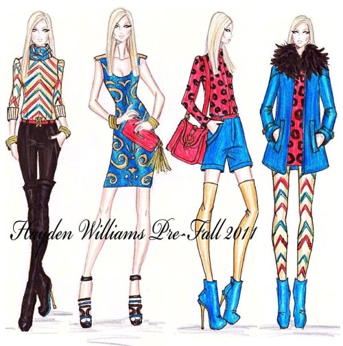 Tagged hayden williams haydenwilliams fashion illustration fashion 
