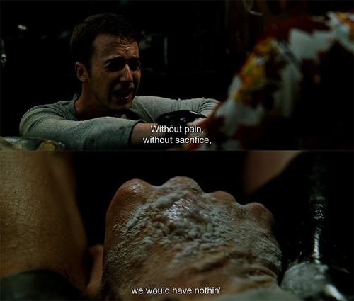 tyler durden quotes. Tagged: Movie quotes, Fight