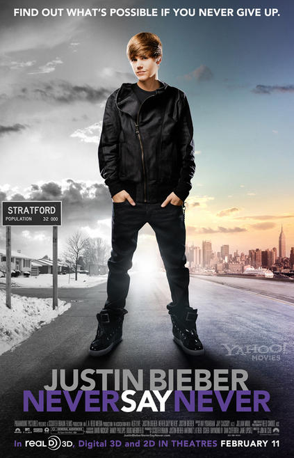 justin bieber never say never poster new. Photo. NEW Justin Bieber Never