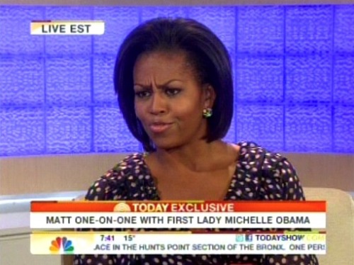 funny michelle obama pictures. Michelle Obama making funny