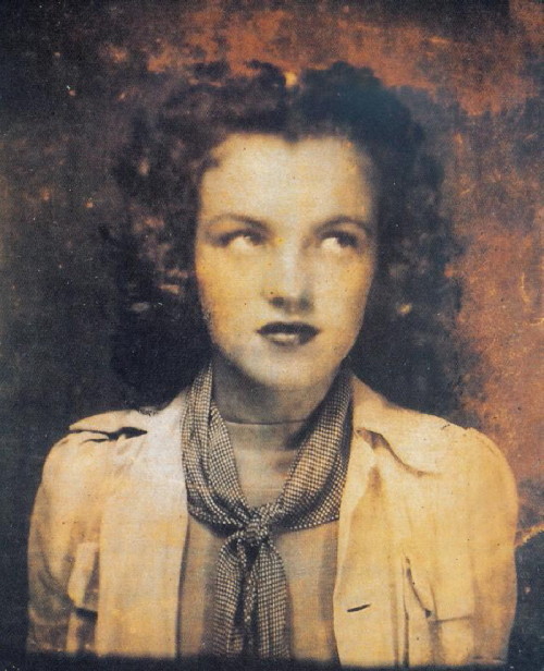 Norma Jeane Baker later known as Marilyn Monroe 