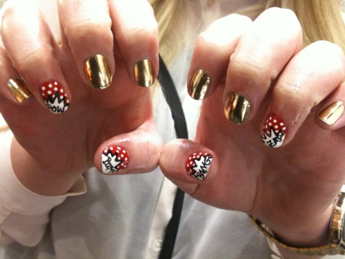 Don&#8217;t forget, we do Minx too! These nails are fabulous!