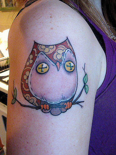 owl tattoo. Tagged: owl tattoo, .