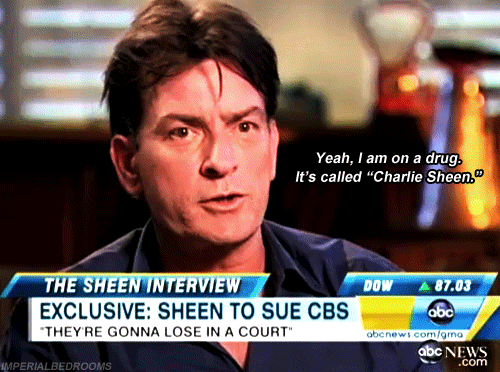 charlie sheen winning gif. charlie sheen
