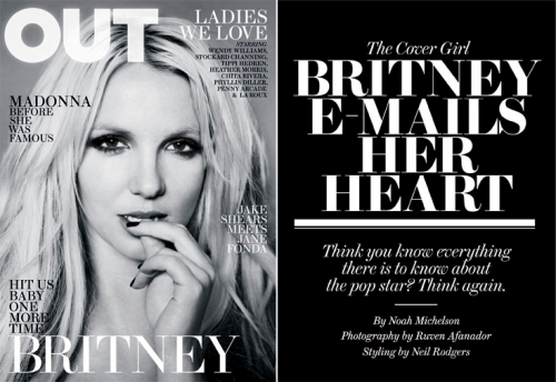 britney spears 2011 magazine. @BritneySpears Covers OUT