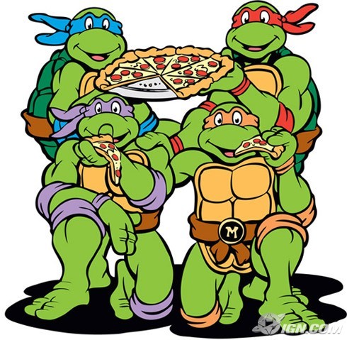 Original Teenage Mutant Ninja Turtles Cartoon Characters