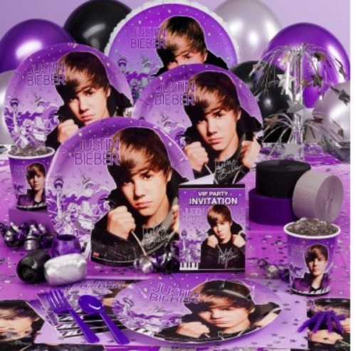justin bieber birthday party favors. Justin Bieber party favors