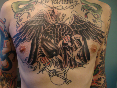 traditional chest tattoos
