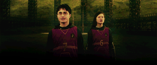 Harry Potter:  Okay, so this morning I’m going to be putting you all though a few drills, just to set things straight.   [everyone is talking] Harry Potter: Quiet, please.   [everybody’s still taking]  Ginny Weasley: [shouts] Shut It!   [everyone is silent]  Harry Potter: Thanks.