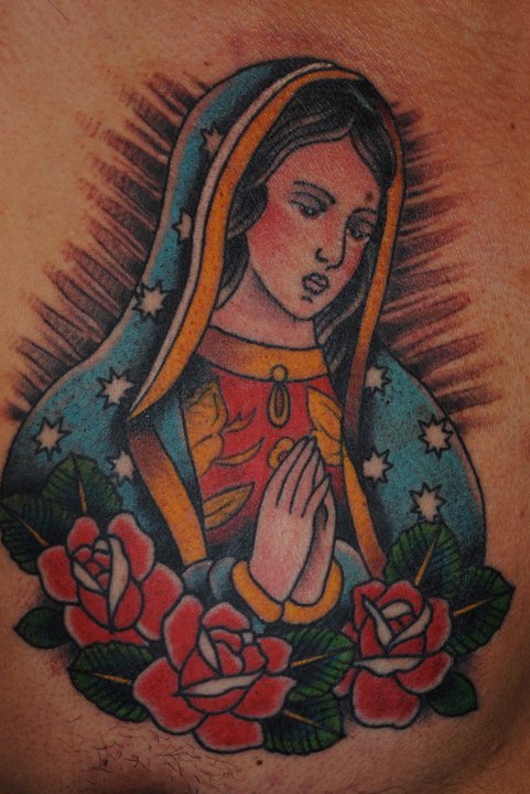 mary tattoos. Birgin Mary #tattoo by George