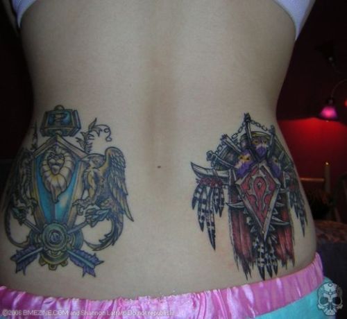 wow tattoo. Wow Tattoo #2
