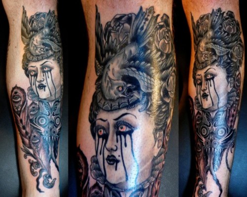 Dark Lady #tattoo by John