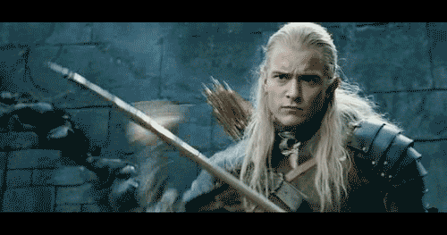 
alphakenny19:
Legolas: Final count: forty two.Gimli: Forty two? Oh, that’s not bad for a pointy eared Elvish princeling. I myself am sitting upon forty three.[Legolas shoots the Orc Gimli is sitting on]Legolas: Forty three.Gimli: He was already dead!Legolas: He was twitching.Gimli: He was twitching ‘cause he’s got my axe embedded in his nervous system!
