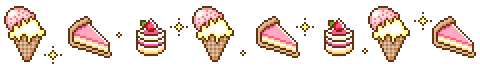 art cute adorable kawaii pink cake ice cream pixel art pixel pixels I edited this lol