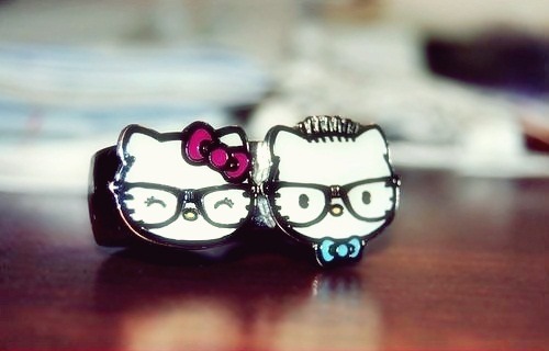 Hello Kitty Nerd Pictures. Hello Kitty nerdy ring *_*
