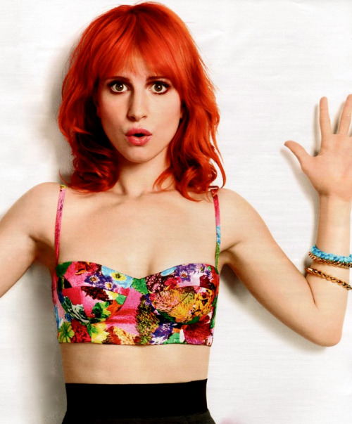 hayley williams paramore cosmo. Hayley Williams in the May