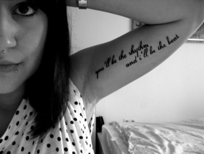 Tagged quote tattoo melodies desires lykke li love music 