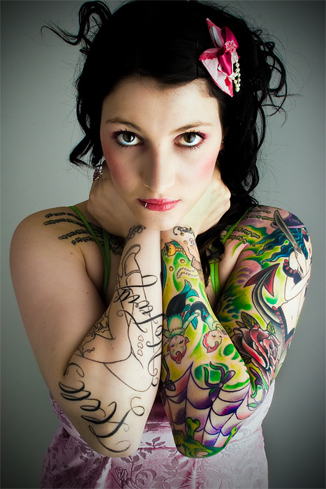 tattooed girls. Tattooed Girl