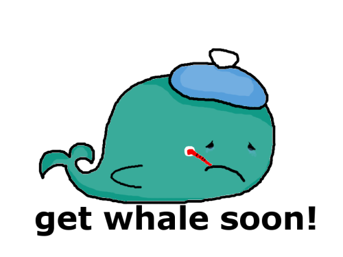 whale cartoon cute. Get Whale Soon! Tags: cartoon
