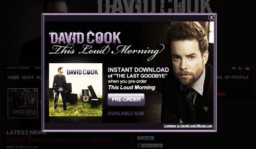 the last goodbye david cook album cover. david cook the last goodbye